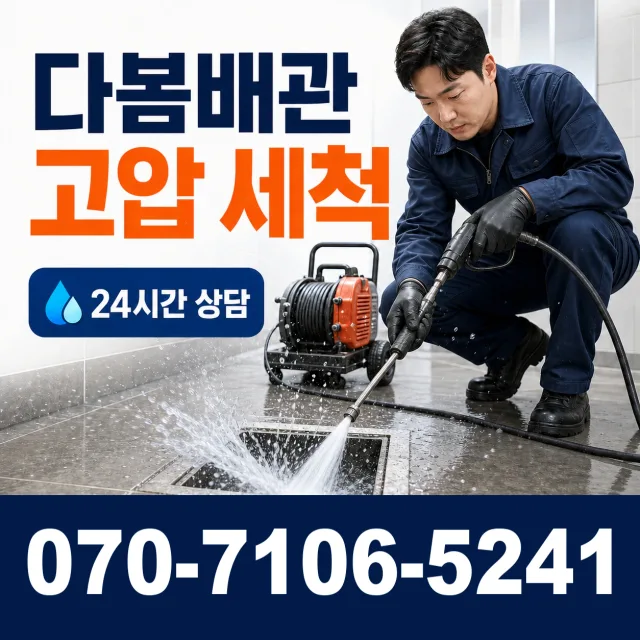서부면 어사리 하수구뚫기 상담 이미지 4